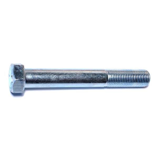 Midwest Fastener Grade 5, 9/16"-18 Hex Head Cap Screw, Zinc Plated Steel, 4 in L, 4 PK 63168 - main